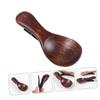 SOESFOUFU Wooden Hair Clip Spoon Shaped Side Hair Clip for Women Teen Girls Grip Cute Stylish Design for Everyday Special Occasions Selection view 2