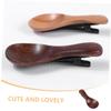 SOESFOUFU Wooden Hair Clip Spoon Shaped Side Hair Clip for Women Teen Girls Grip Cute Stylish Design for Everyday Special Occasions Selection view 3