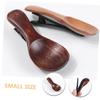 SOESFOUFU Wooden Hair Clip Spoon Shaped Side Hair Clip for Women Teen Girls Grip Cute Stylish Design for Everyday Special Occasions Selection view 4