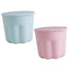 FOMIYES 2sets Cosmetic Storage Box Makeup Brush Cleaning Kit Rinsing Bowl for Eye Shadow Makeup Tools view 1