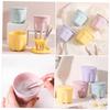 FOMIYES 2sets Cosmetic Storage Box Makeup Brush Cleaning Kit Rinsing Bowl for Eye Shadow Makeup Tools view 2