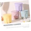 FOMIYES 2sets Cosmetic Storage Box Makeup Brush Cleaning Kit Rinsing Bowl for Eye Shadow Makeup Tools view 3