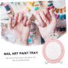 Crown Style Nail Tip Display Board for Mixing Pigments and Photos view 2