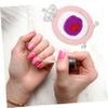 Crown Style Nail Tip Display Board for Mixing Pigments and Photos view 4