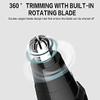 aiqiua Nose and Ear Hair Trimmer  Professional Painless Trimmer for Men and Women Waterproof,Easy to use, Unisex, Easy to Clean and Maintain view 2
