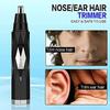 aiqiua Nose and Ear Hair Trimmer  Professional Painless Trimmer for Men and Women Waterproof,Easy to use, Unisex, Easy to Clean and Maintain view 3