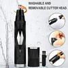 aiqiua Nose and Ear Hair Trimmer  Professional Painless Trimmer for Men and Women Waterproof,Easy to use, Unisex, Easy to Clean and Maintain view 4