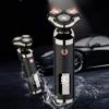 aiqiua Men's Electric Shaver - Rechargeable 3D Shaver Razor for Men with Nose Hair Trimmer Wet and Dry, Fast Charging Electric Shaver to Operate and Store view 3