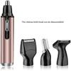 aiqiua Ear and Nose Hair Trimmer Clipper for Men Women, USB Rechargeable Professional Electric Eyebrow and Facial Hair Trimmer with Waterproof Head, Unisex, view 4