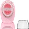 3 Levels Adjustable Face Cleansing Brush, Waterproof Facial Cleansing Rotating Brush Set, Rechargeable Cleansing Brush with 4 Brush Heads, for Massaging and Deep Cleansing The perfect ideal gift view 1
