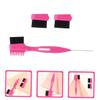 Outanaya 1set Dual-sided Eyebrow Brush Comb Removable Brush for Shaping and Tidying Eyebrows Compact Makeup Tool for Go Use view 4