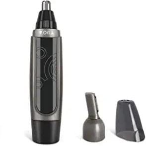 aiqiua Nose Hair Trimmer and Ear Hair Trimmer for Painless Nose Hair Remover, Electric Waterproof,Easy to use, Unisex, Easy to Clean and Maintain