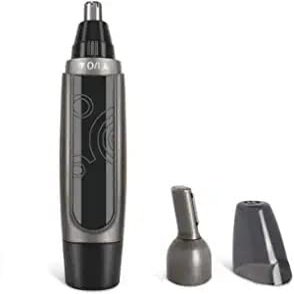 aiqiua Nose Hair Trimmer and Ear Hair Trimmer for Painless Nose Hair Remover, Electric Waterproof,Easy to use, Unisex, Easy to Clean and Maintain