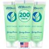 EcoEarth Travel Size Body Wash (1 fl oz, 200 PK, Spring Breeze), Delight Your Guests with a Revitalizing and Refreshing Hotel Body Wash, Quality Mini and Small Size Guest Hotel Toiletries in Bulk view 1