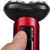 aiqiua for Men Dry Wet Waterproof Rotary Shaver Man USB Cordless Face Rechargeable Razor Grooming KitEasy to Operate and Store view 2