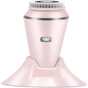 aiqiua Facial Cleansing Brush, Electric Brushes Spin Cleanser, Facial Spin Brush, Waterproof, 4 Brush Heads, Face Brush for Exfoliation and Deep Cleaning The for Women (Color : Pink)