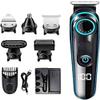 aiqiua 6 in 1 Rechargeable Waterproof Electric Shaver, Electric Shaver with Precision Trimmer, Hair Clippers,Rechargeable, Easy to Operate and Store view 1