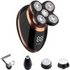 aiqiua Electric Razor for Men- 5 in 1 Shavers for Men- Shaver Grooming Kit- Multifunctional Electric Shavers- Wet & Dry RazorEasy to Operate and Store view 1