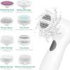 aiqiua 8 in 1 Facial Cleansing Brush Waterproof Skin Brush with 8 Heads Electric Face Scrubber for Exfoliating, Massaging and Deep Cleansing Women The Perfect Gift for Women view 4