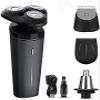 aiqiua Electric Shaver Razor Cordless Beard Trimmer for Men Nose Hair Trimmer 4 in 1 Trimmer Grooming Kit Waterproof Easy to Operate and Store view 1