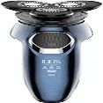 aiqiua Dry Wet Waterproof Mens Rotary Facial Shaver, Face Shaver Cordless Travel USB Rechargeable with Beard Trimmer Easy to Operate and Store