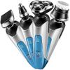 aiqiua Electric Shavers for Men, Dry Wet Waterproof Mens Rotary Facial Shaver, Face Shaver Cordless Travel USB Rechargeable Easy to Operate and Store view 2