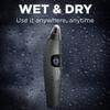 aiqiua Nose and Ear Hair Trimmer  Wet/Dry, Easy to Clean, Remove Unwanted Nose, Ear, Body Hair - Water Resistant. Easy to use, Unisex view 3