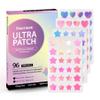 Dazzlook Star Acne Patch with Salicylic Acid Tea Tree Oil & Centella Asiatica, Hydrocolloid Pimple Stickers Iridescent Colors 96 Pcs 2 Sizes, Cute Star Heart Shaped Zits Blemishes Breakouts Patches view 1