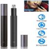 aiqiua Nose and Ear Hair Trimmer,Professional Painless Eyebrow Trimmer for Men and Women,Battery-Operated,Dual-Edge Blades, Easy to use, Unisex view 2