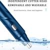 aiqiua Ear and Nose Hair Trimmer for Men,Professional USB Rechargeable Nostril Nasal Hair Vacuum Cleaning System, Lightweight Waterproof Easy to use, Unisex, view 3