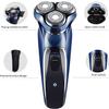 aiqiua Mens Electric Razor,Dry Wet Waterproof Man Shaver,Portable Facial Cordless Shaver Travel USB Rechargeable Easy to Operate and Store view 2