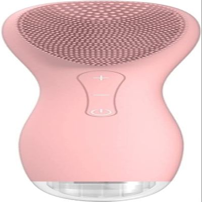 aiqiua USB Rechargeable Facial Cleansing Brush, Waterproof Electric Face Brush Skin Cleansing, 5-Speed Cleaning Mode Face Wash Brush The Perfect Ideal Gift
