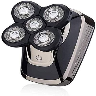aiqiua Men's Shaver & Trimmer Grooming Kit, Facial Cleaning Brush, Beard Trimmer, More accurately Read and fit Your face and Neck