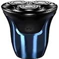aiqiua Rechargeable Waterproof Electric Shaver Wet Dry Rotary Shavers for Men Electric Shaving Razors with Trimmer