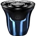 aiqiua Rechargeable Waterproof Electric Shaver Wet Dry Rotary Shavers for Men Electric Shaving Razors with Trimmer