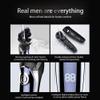 aiqiua Electric Razor Dry Wet Waterproof Mens Rotary Facial Shaver, Portable Face Shaver USB Rechargeable Shaver Easy to Operate and Store view 4