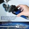 aiqiua Electric Shaver for Men Rechargeable Rotary Razors Beard Trimmer Face Shavers 100% Waterproof Wet Easy to Operate and Store view 3