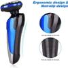 aiqiua Electric Shaver for Men Rechargeable Rotary Razors Beard Trimmer Face Shavers 100% Waterproof Wet Easy to Operate and Store view 4
