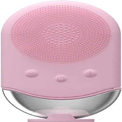 aiqiua Facial Cleansing Brush, Silicone Electric Facial Washing Cleansing Brush Version Electric Deep Cleaning Waterproof Skin Care Tool The Perfect Ideal Gift