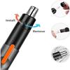 aiqiua Nose and Ear Hair Trimmer,USB Rechargeable Nose Hair Trimmer,Professional Painless Ear Nose Hair Trimmer Clippers for Men and,Easy to use, Unisex view 4