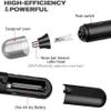 aiqiua Professional Painless Ear Nose Hair Trimmer for Men and Women, Nose Hair Trimmer,Waterproof Dual Edge Blades for Easy Cleaning, Easy to use, Unisex, view 2