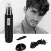 aiqiua Water Resistant Stainless Steel Nose and Ear Hair Trimmer,Easy to use, Unisex, Easy to Clean and Maintain view 3