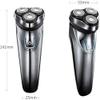 aiqiua Wet & Dry Mens Razors for Shaving Electric Cordless with Pop-up Trimmer, Razors Electric Shavers for Men Easy to Operate and Store view 2