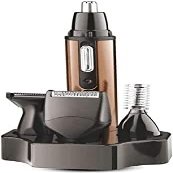 aiqiua Ear and Nose Hair Trimmer Clipper - Professional Eyebrow & Facial Hair Trimmer Trimmer with Waterproof Easy to use, Unisex, Easy to Clean and Maintain