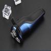 aiqiua Men's Electric Shaver - Cordless Rechargeable Rotary Shaver Razor for Men with Pop-up Sideburn Trimmer Wet and DryEasy to Operate and Store view 3