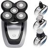aiqiua Electric Razor for Men 4 in 1 Bald Head Shaver Hair Clippers Wet and Dry Electric Shaver for Men Head and Face Grooming Kit Rechargeable view 1