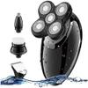 aiqiua 4 in1 Mens Electric Razor,Dry Wet Waterproof Man Rotary Shaver,Portable Facial Cordless Shaver Travel Easy to Operate and Store view 1