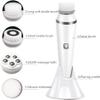 aiqiua New 4-in-1 Electric Cleansing Brush, Waterproof Beauty Facial Silicone Pore Cleaner The Perfect Ideal Gift view 2