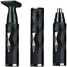 aiqiua Ear Nose Hair Trimmer for Men Women Rechargeable Electric Nose Hair Trimmer with Dual-Edge Stainless Steel Blades,Professional Easy to use, Unisex