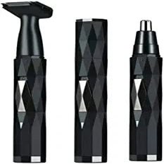 aiqiua Ear Nose Hair Trimmer for Men Women Rechargeable Electric Nose Hair Trimmer with Dual-Edge Stainless Steel Blades,Professional Easy to use, Unisex